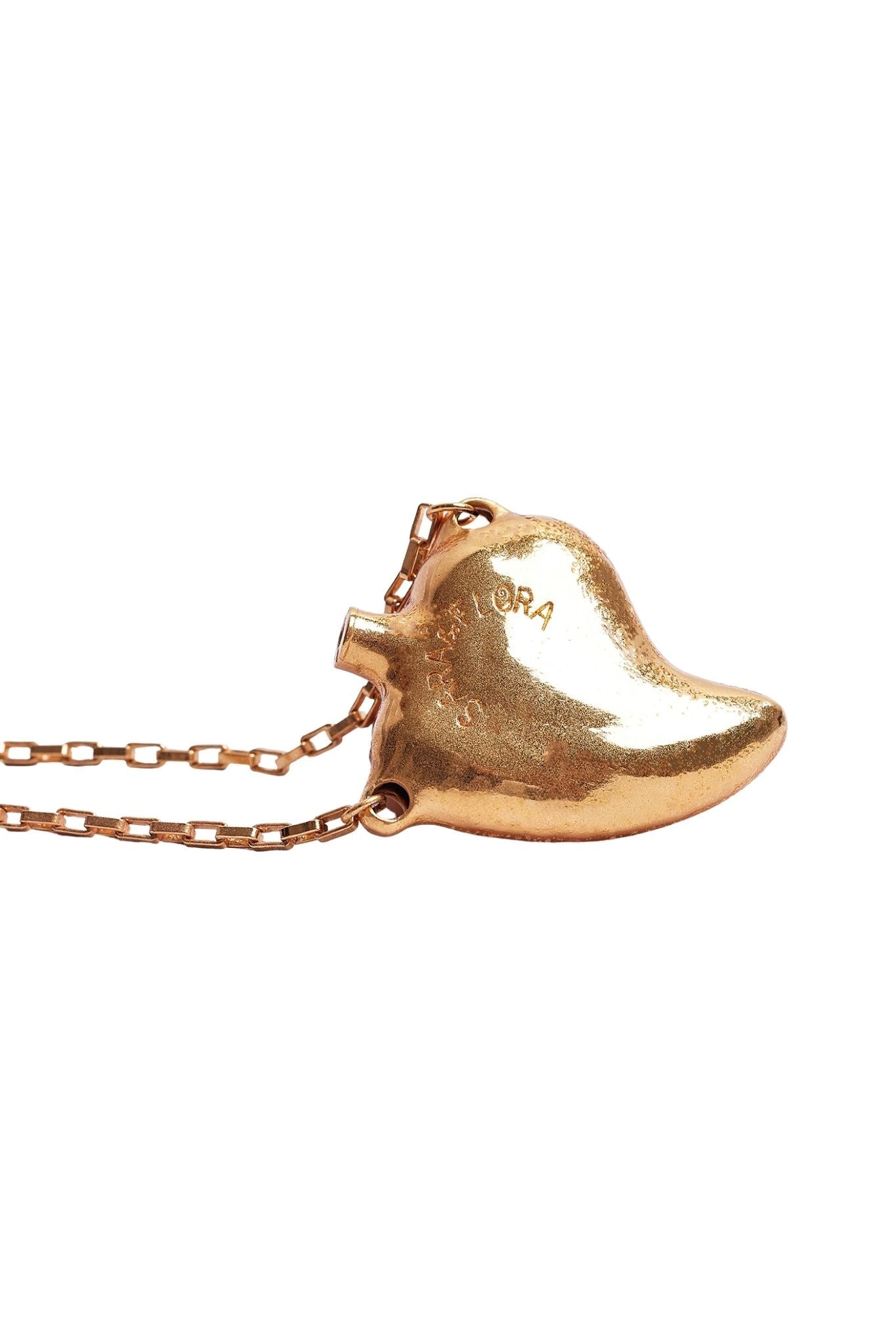 Sara y Flora Maxi Perfumero Chain - Vermillion