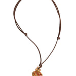 Sara y Flora Midi Perfumero Necklace - Vermillion