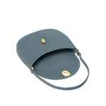 Savette Small Tondo Hobo in Suede - Vermillion