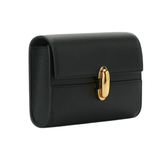 Savette Symmetry Mini Bag in Grained Calf Leather - Vermillion