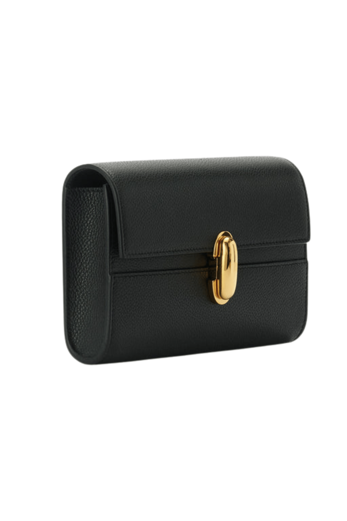 Savette Symmetry Mini Bag in Grained Calf Leather - Vermillion