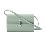 Savette Symmetry Mini Bag in Smooth Calf Leather - Vermillion