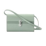 Savette Symmetry Mini Bag in Smooth Calf Leather - Vermillion