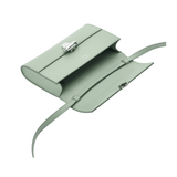 Savette Symmetry Mini Bag in Smooth Calf Leather - Vermillion