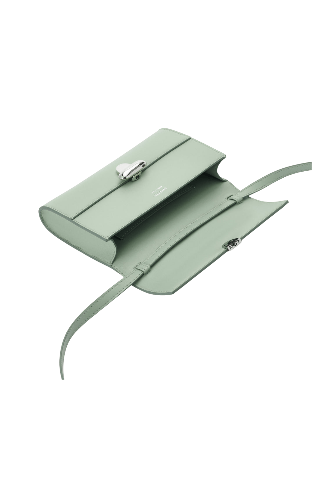 Savette Symmetry Mini Bag in Smooth Calf Leather - Vermillion