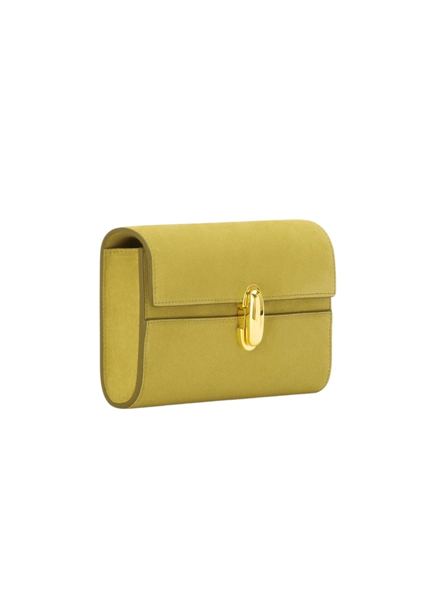 Savette Symmetry Mini Bag in Suede - Vermillion