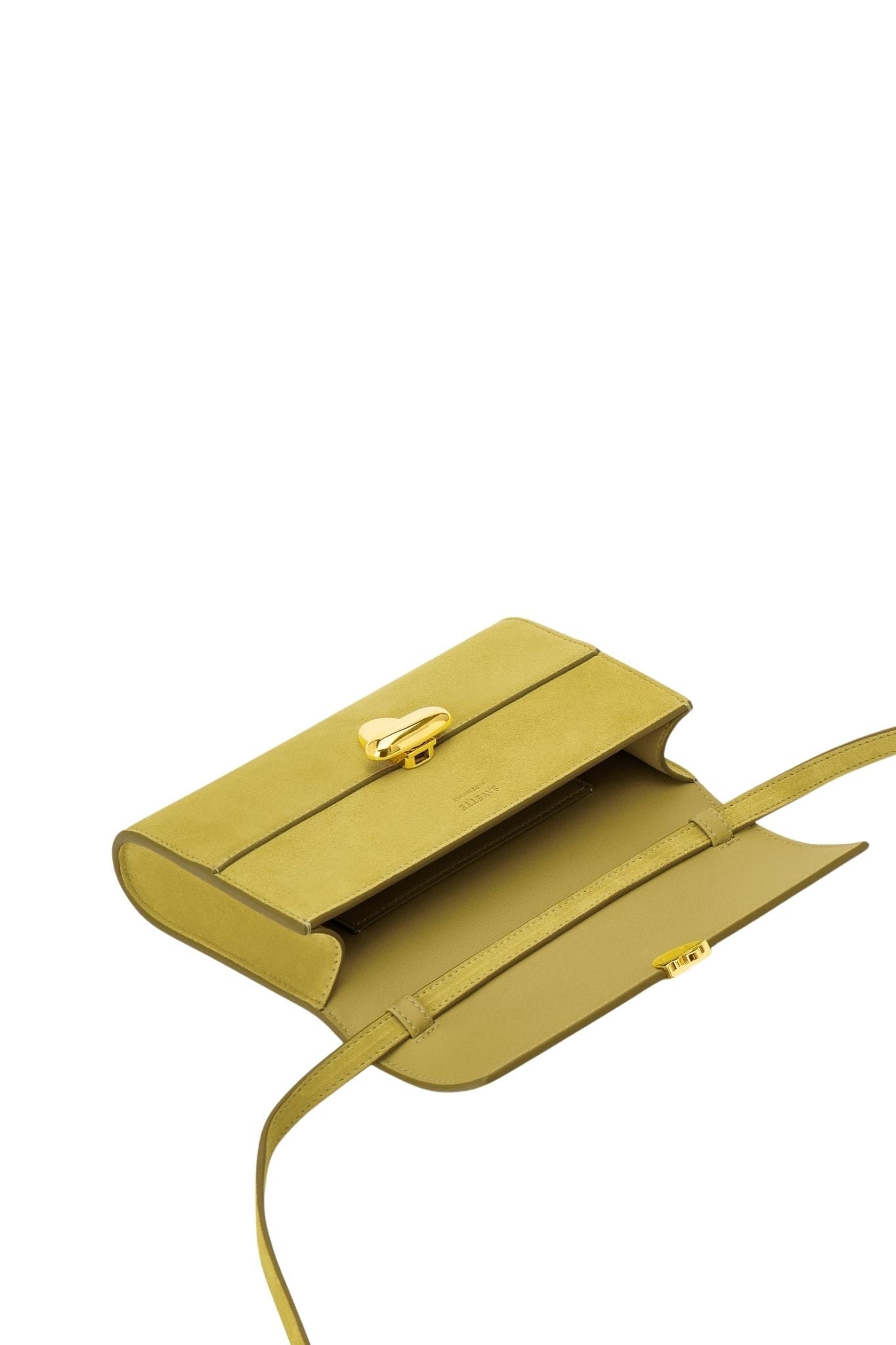 Savette Symmetry Mini Bag in Suede - Vermillion