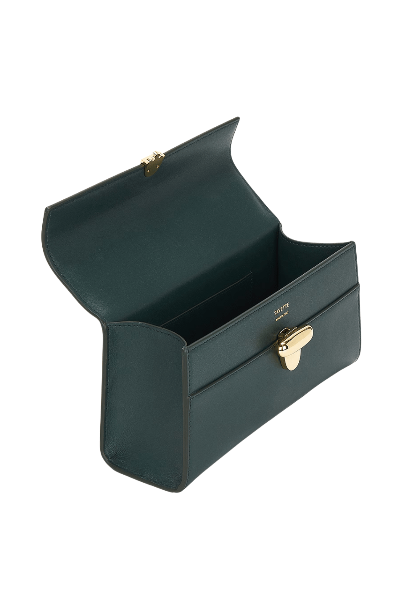 Savette Symmetry Pochette in Smooth Calf Leather - Vermillion