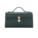 Savette Symmetry Pochette in Smooth Calf Leather - Vermillion