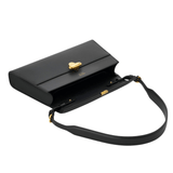 Savette Symmetry Shoulder Bag in Smooth Calf Leather - Vermillion