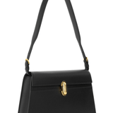 Savette Symmetry Shoulder Bag in Smooth Calf Leather - Vermillion