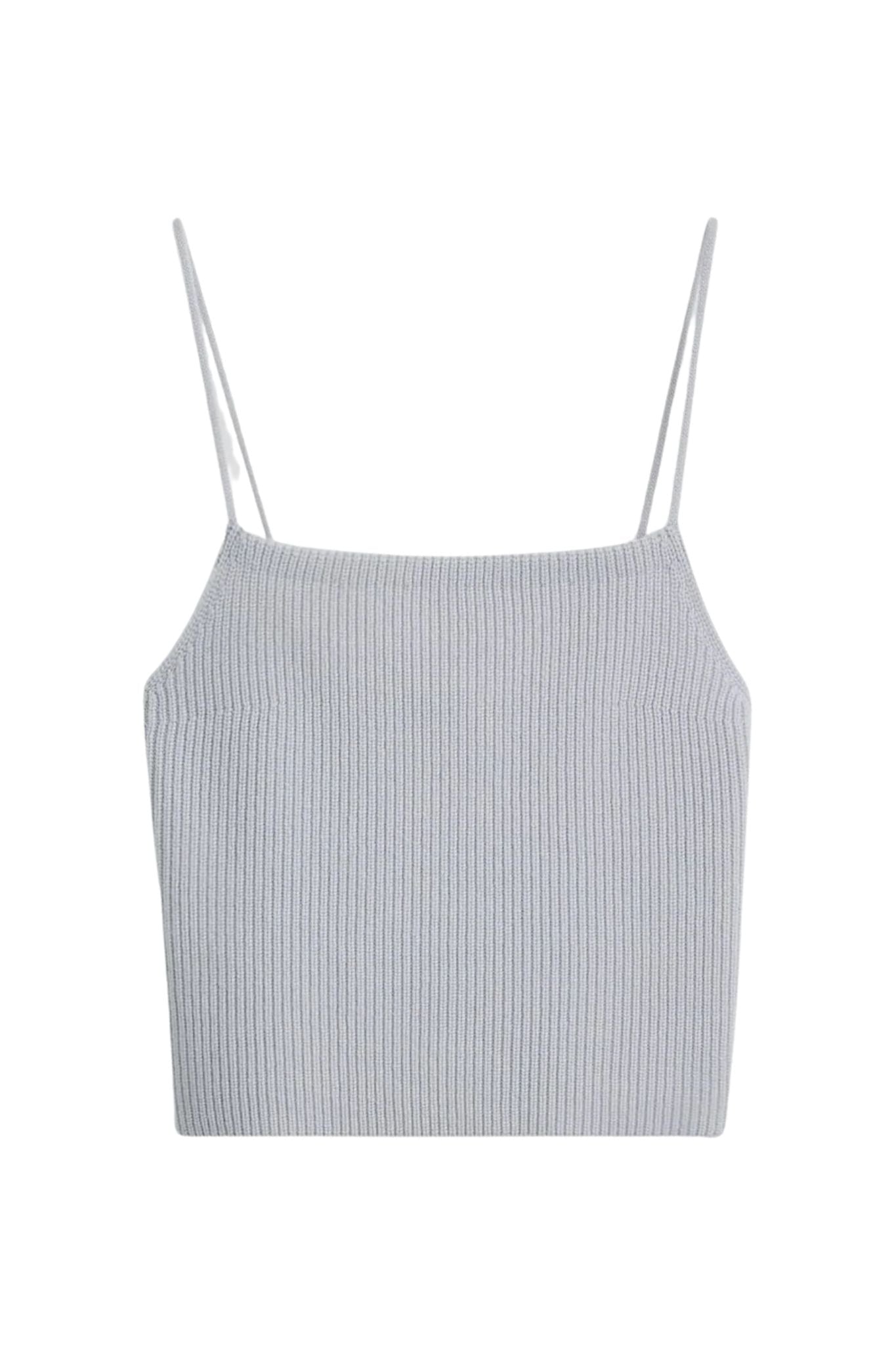 Scanlan Theodore Cashmere Square Neck Camisole - Vermillion