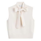 Scanlan Theodore Cashmere Tie Sleeveless Tank - Vermillion