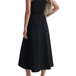 Scanlan Theodore Crepe Knit Daisy Sleeveless Dress - Vermillion