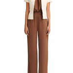 Scanlan Theodore Crepe Knit Short Sleeve Peplum Jacket - Vermillion
