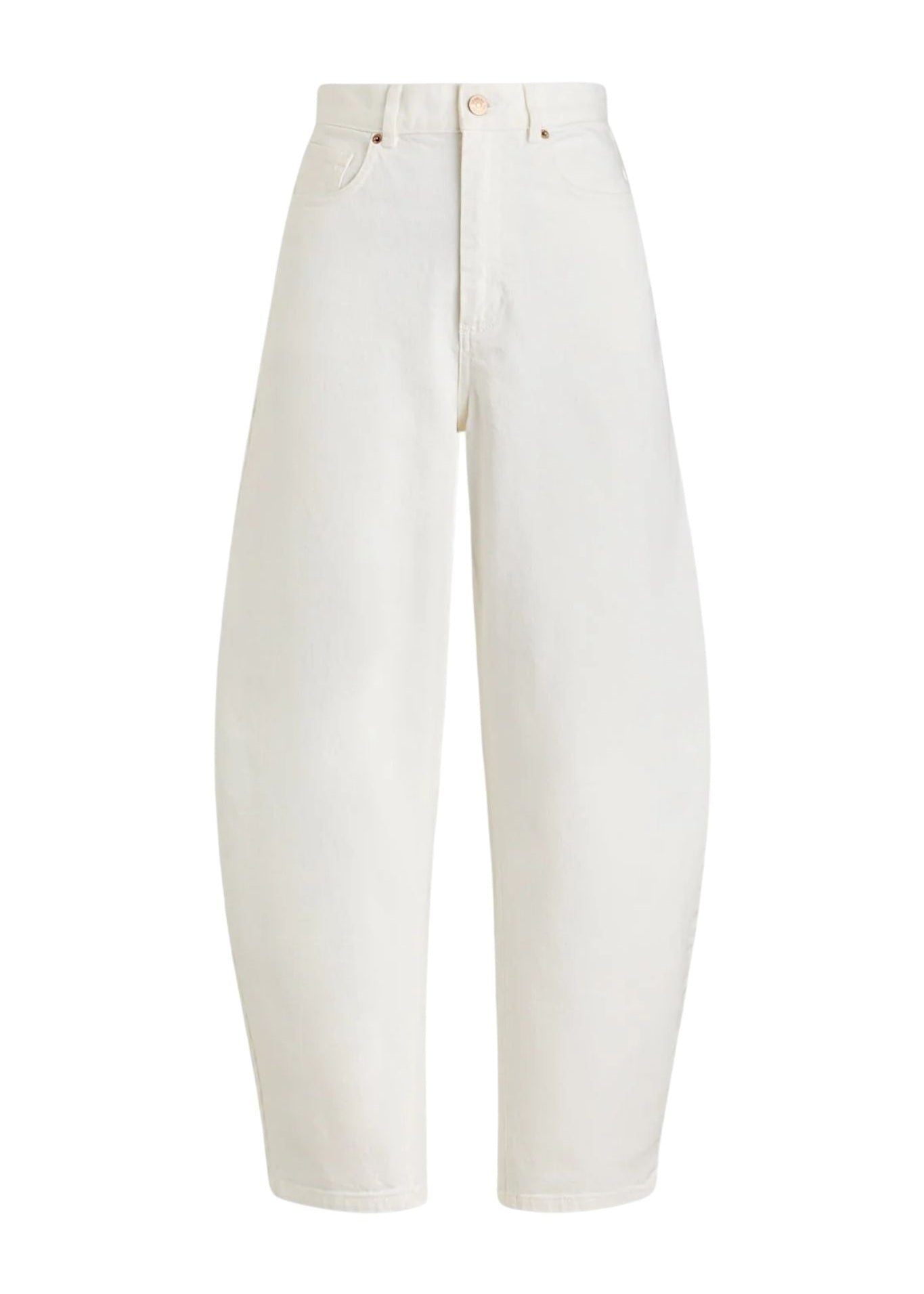 Scanlan Theodore Denim Barrel Leg Jean - Vermillion