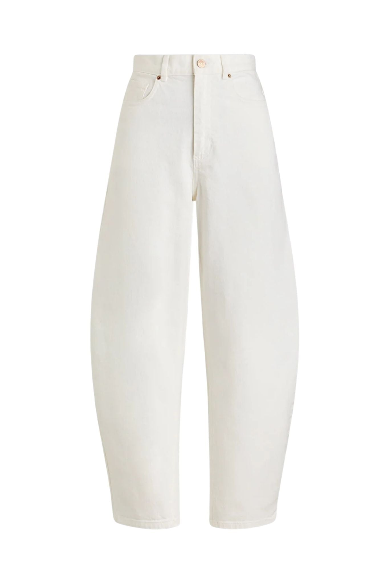 Scanlan Theodore Denim Barrel Leg Jean - Vermillion