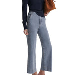 Scanlan Theodore Denim Cropped Jean - Vermillion