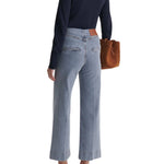 Scanlan Theodore Denim Cropped Jean - Vermillion