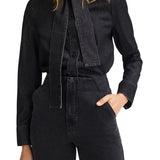 Scanlan Theodore Denim Cropped Jean - Vermillion