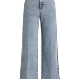 Scanlan Theodore Denim Cropped Jean - Vermillion