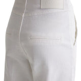 Scanlan Theodore Denim Cropped Jean - Vermillion