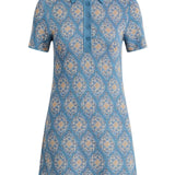 Scanlan Theodore Knit Brocade Shirt Dress - Vermillion