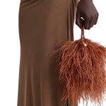 Scanlan Theodore Mesh Draped Skirt - Vermillion