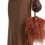 Scanlan Theodore Mesh Draped Skirt - Vermillion