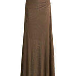 Scanlan Theodore Mesh Draped Skirt - Vermillion