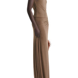 Scanlan Theodore Mesh Turban Sleeveless Top - Vermillion