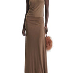 Scanlan Theodore Mesh Turban Sleeveless Top - Vermillion