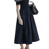 Scanlan Theodore Polished Voile Sweater Dress - Vermillion