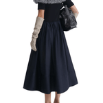 Scanlan Theodore Polished Voile Sweater Dress - Vermillion