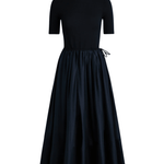 Scanlan Theodore Polished Voile Sweater Dress - Vermillion