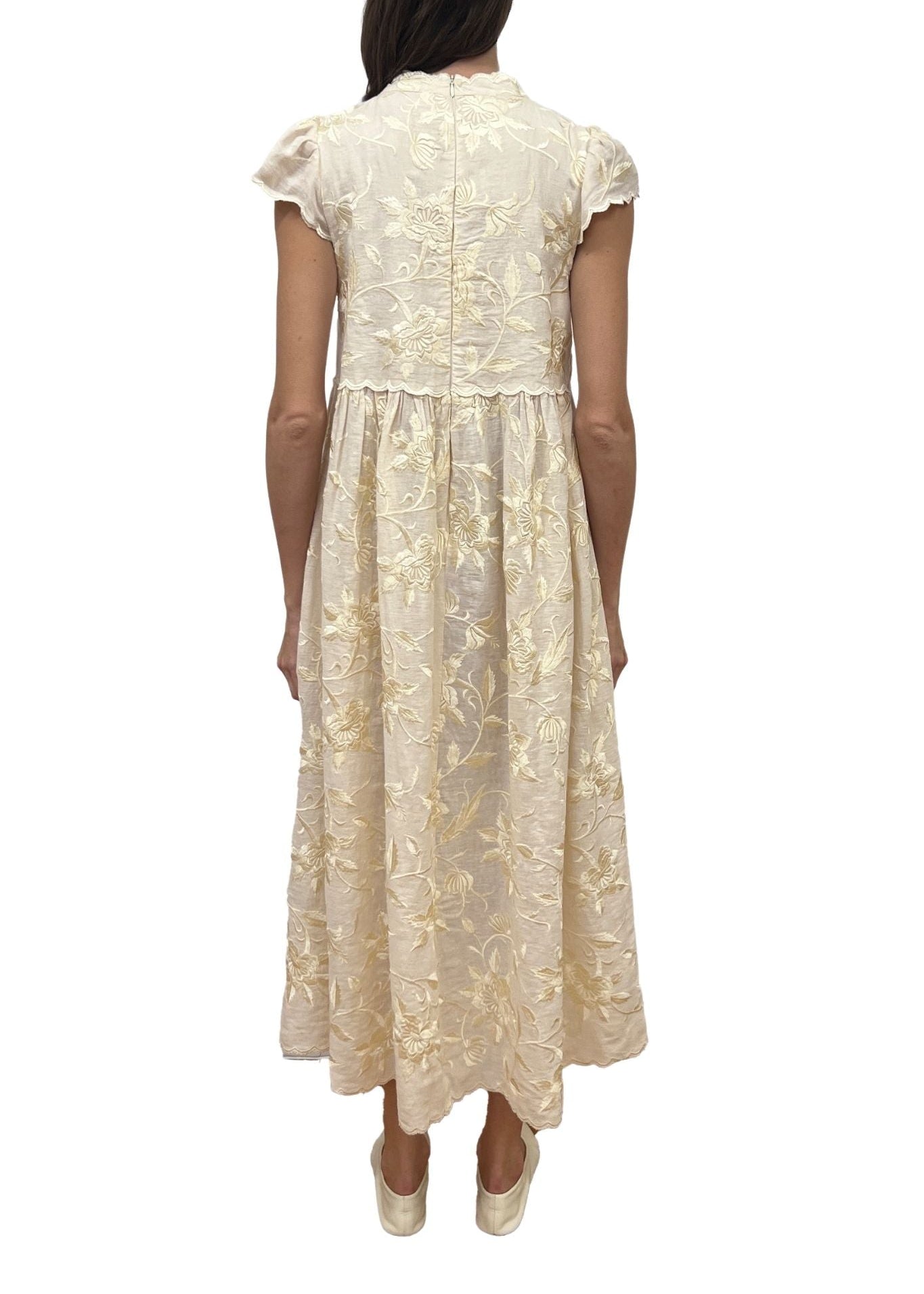 Sea Alina Lace Dress - Vermillion