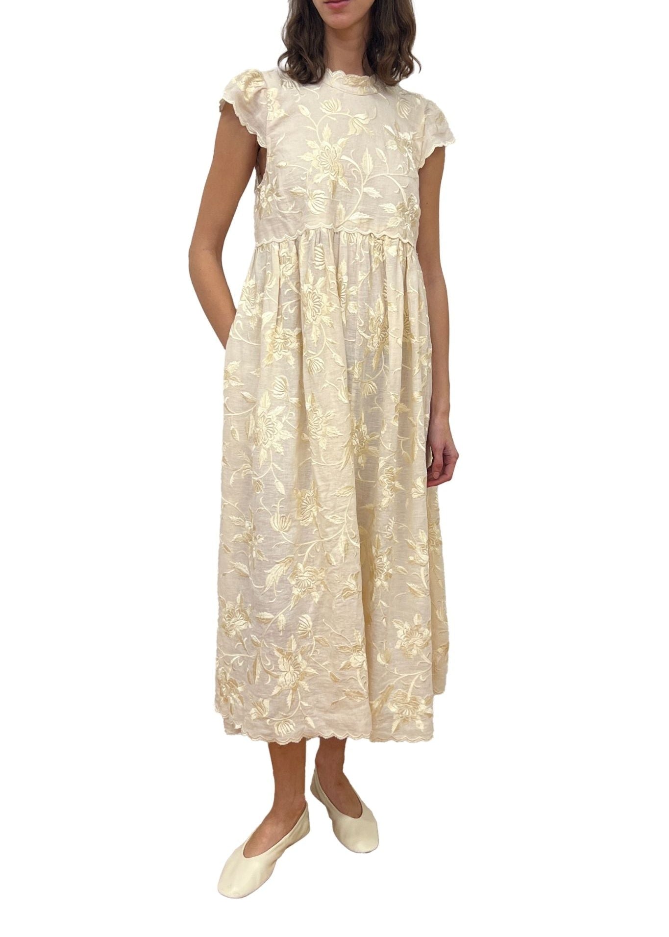 Sea Alina Lace Dress - Vermillion