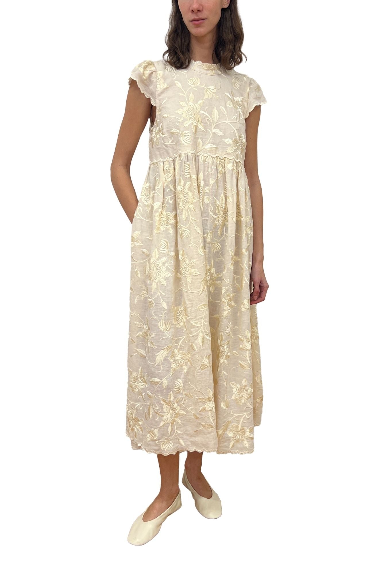 Sea Alina Lace Dress - Vermillion