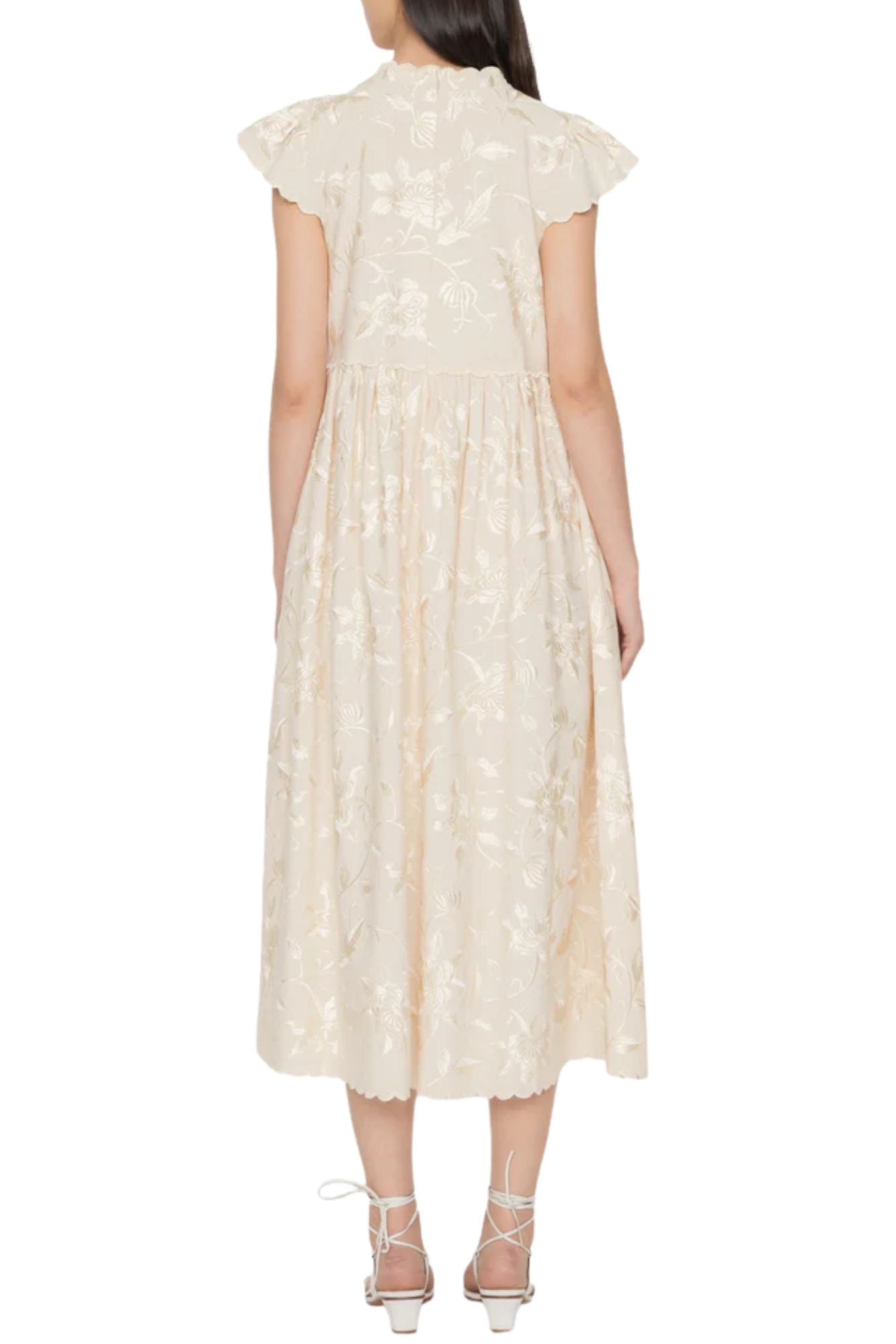 Sea Alina Lace Dress - Vermillion