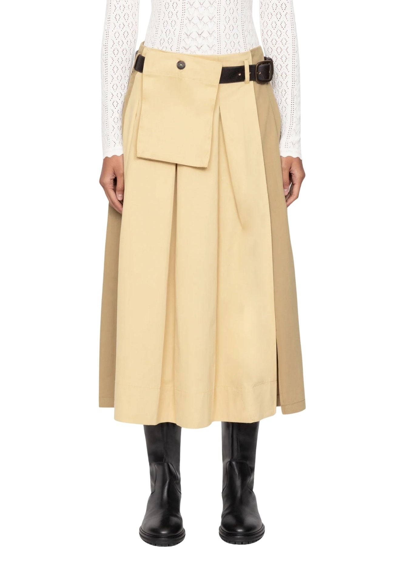 Sea Andrea Workwear Skirt - Vermillion