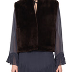 Sea Annie Reversible Vest - Vermillion