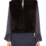 Sea Annie Reversible Vest - Vermillion