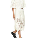 Sea Arianna Lace S/Slv Top - Vermillion