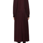Sea Charlize Print Raglan Sleeve Dress - Vermillion