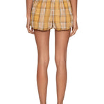 Sea Copeland Plaid Shorts - Vermillion