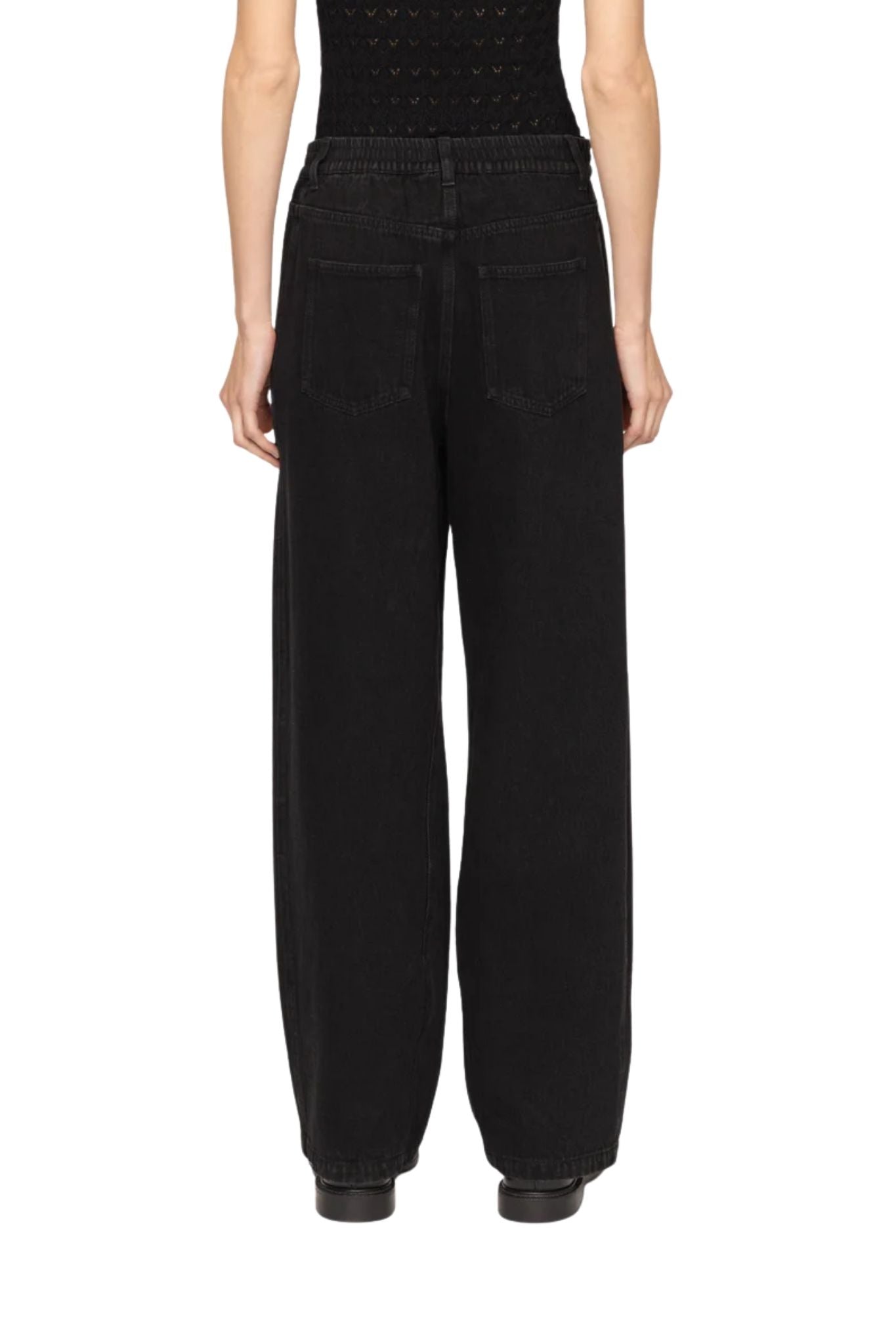 Sea Etta Denim Studded Jeans - Vermillion