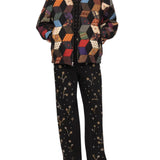 Sea Etta Denim Studded Jeans - Vermillion