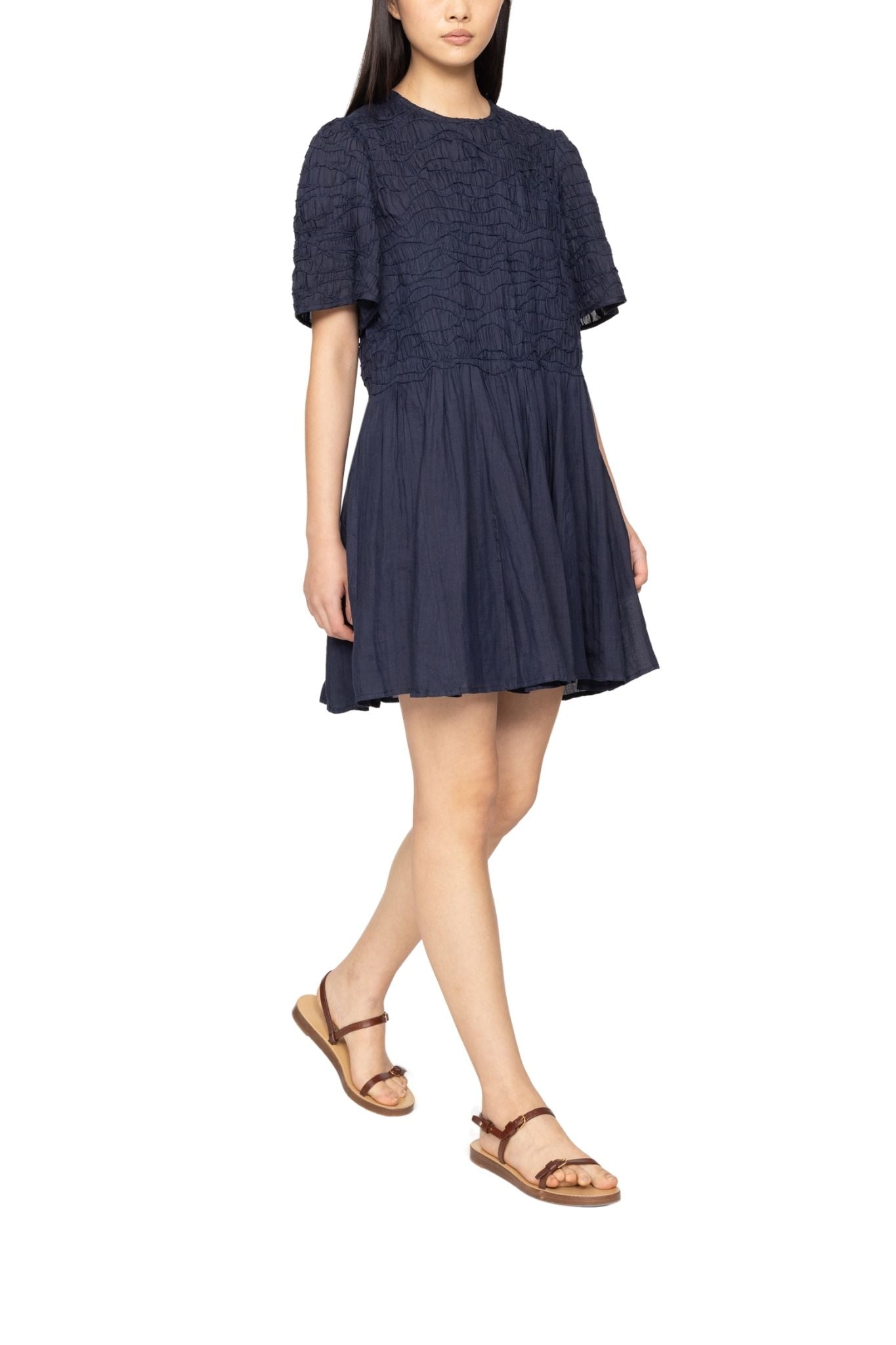 Sea Imogen Dress - Vermillion