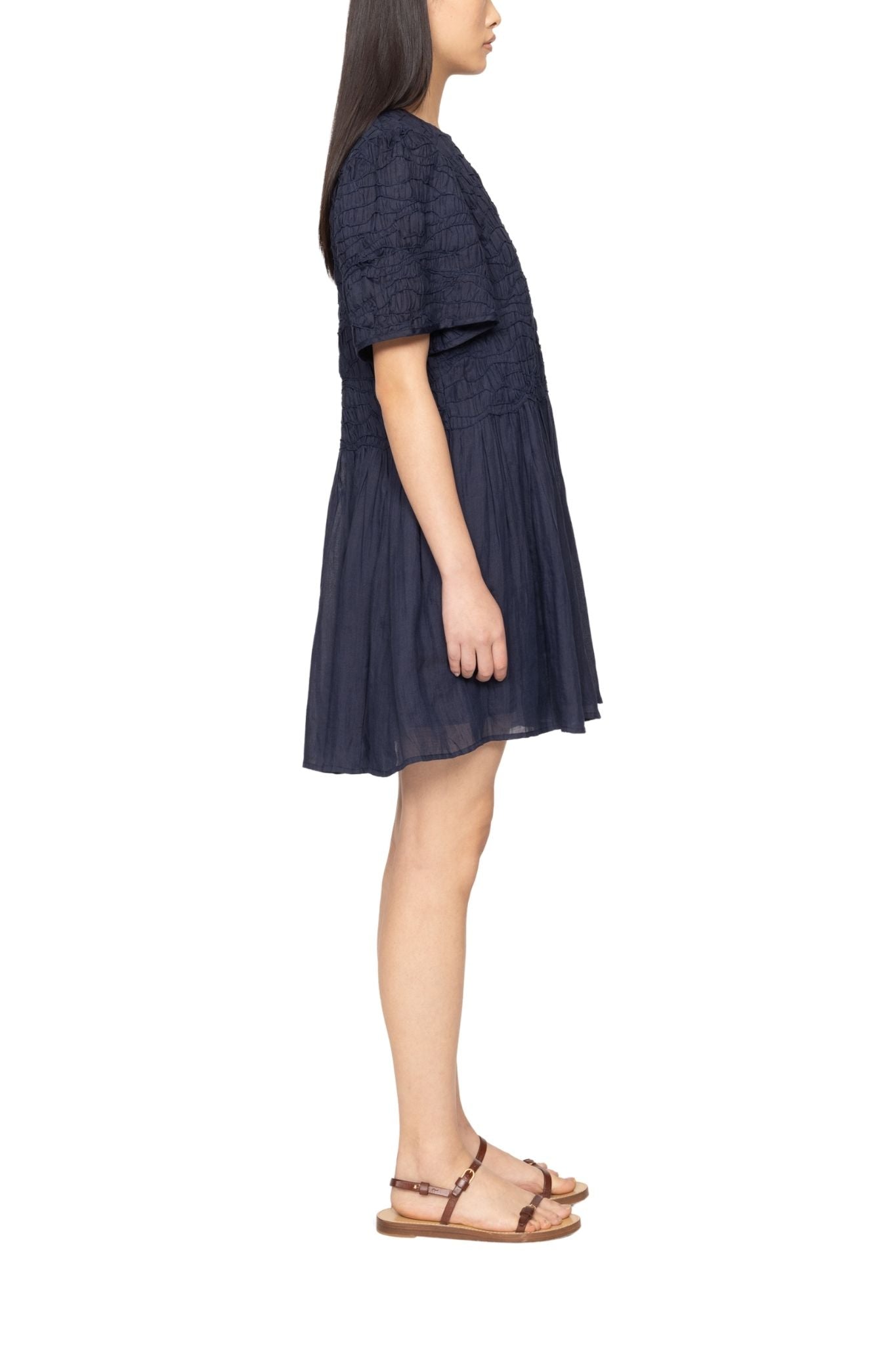 Sea Imogen Dress - Vermillion