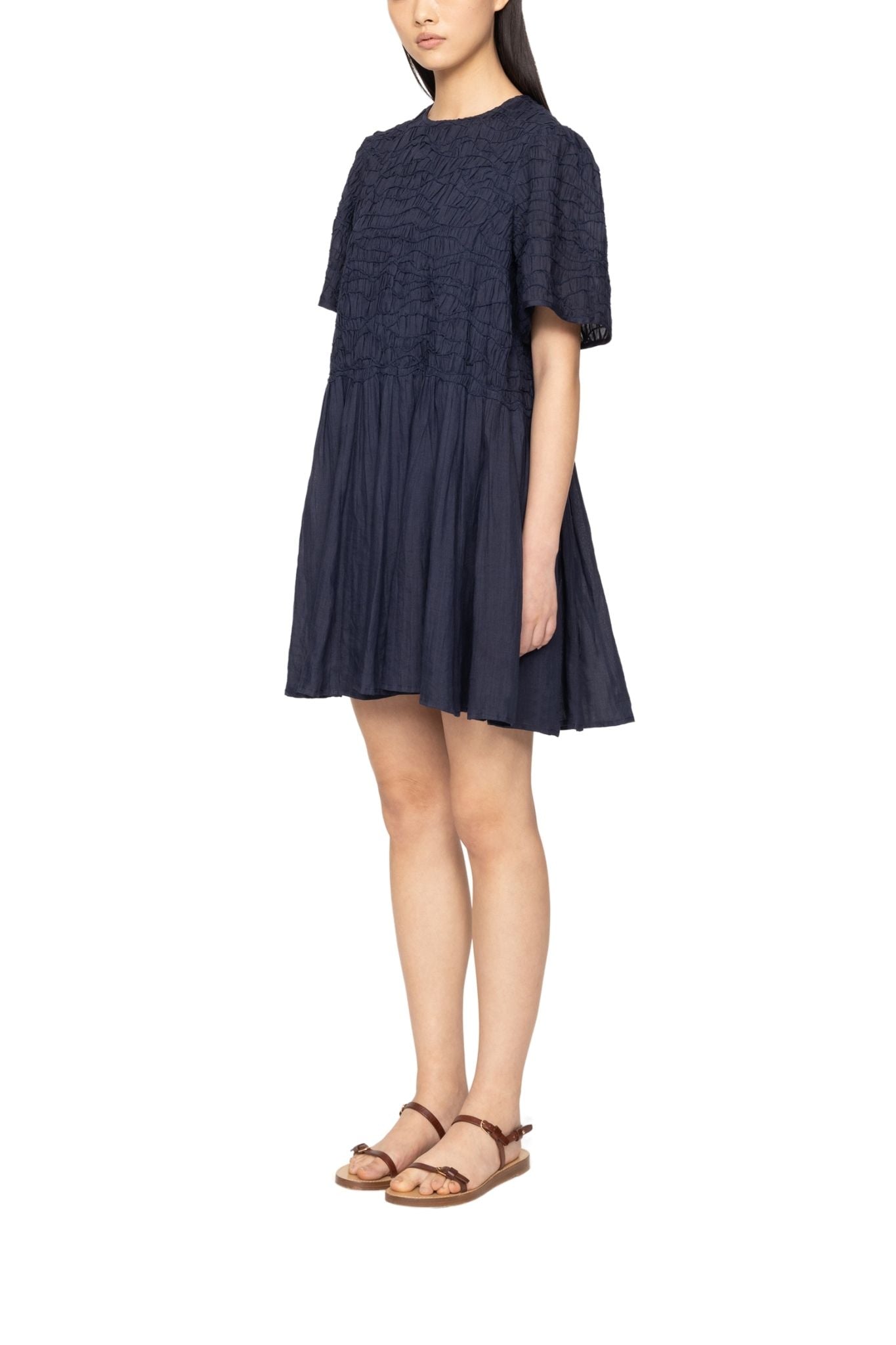 Sea Imogen Dress - Vermillion